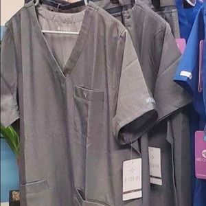 Nurse scrub uniform set/ sold